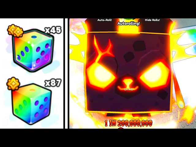 I Used 50 +10,000,000% Spin Luck & Got.. (Pet Simulator 99)