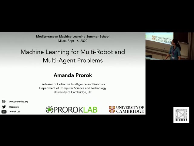 2022.16 Robotics and multi agent - Amanda Prorok