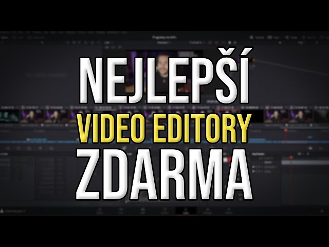 Nejlepší programy na střih videa | Zdarma!