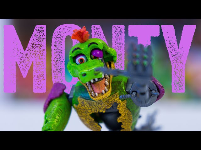 Montgomery Gator "Monty" Endo Series Figure is TERRIFYING!!