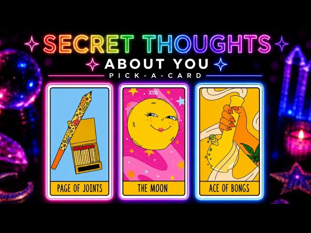 Their Secret Thoughts About You 🤫 PICK A CARD 🔮 #tarot 
