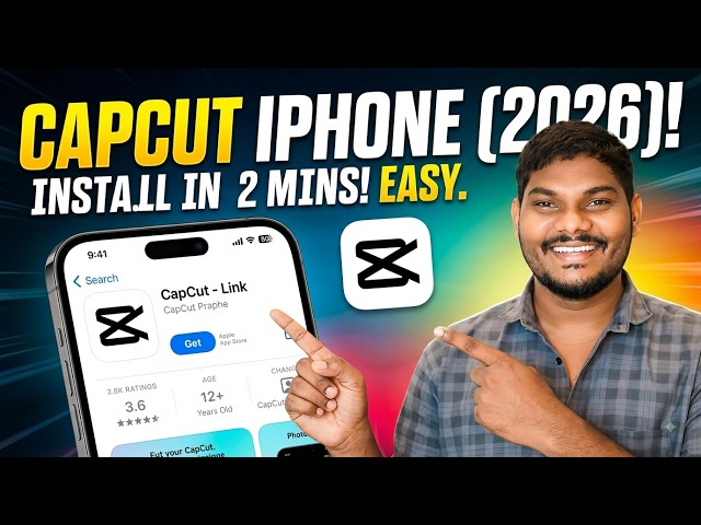 CapCut iPhone Tutorial: How to Download, Install & Setup Correctly in telugu