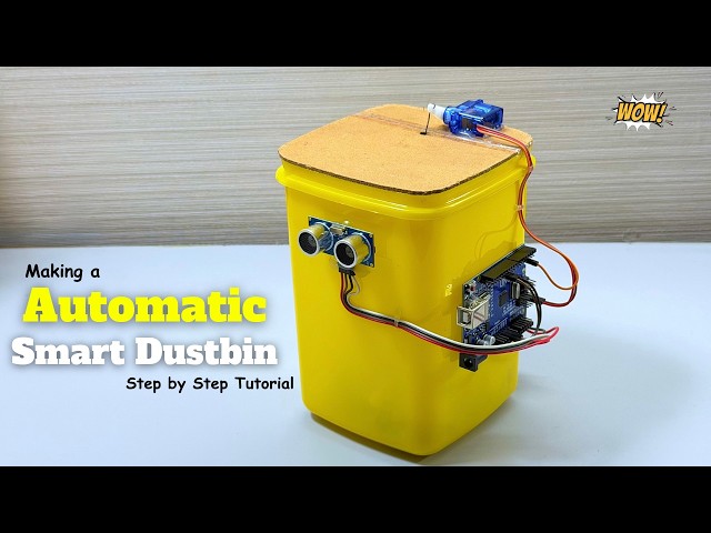 How to Make a Smart Dustbin - Step by Step!