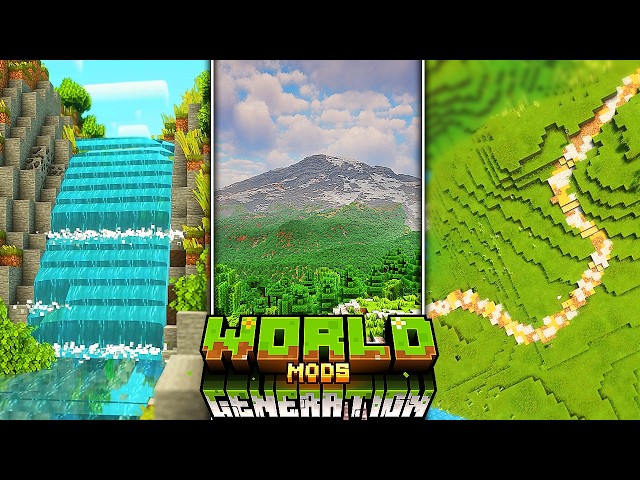 TOP 20+ Minecraft World Generation Mods (Ep. 2) | 1.21.x - 26.2 (Forge/NeoForge/Fabric)