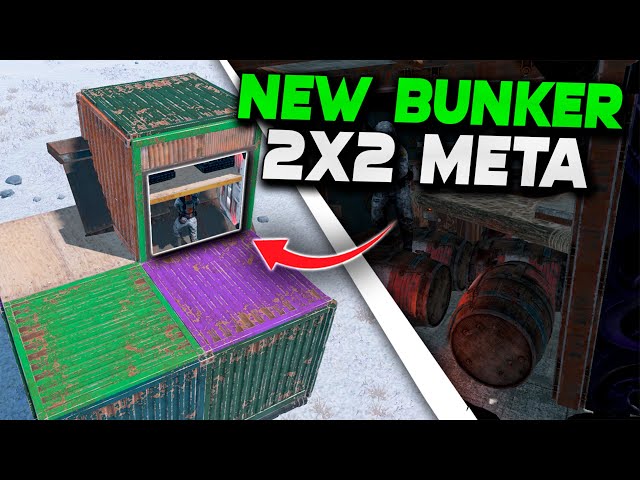 The NEW BUNKER 2X2 in Rust 2026 | Rust Base Design