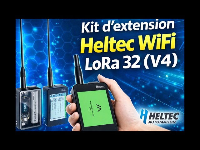 Kit d'extension Heltec LORA 32 V4, juste génial !