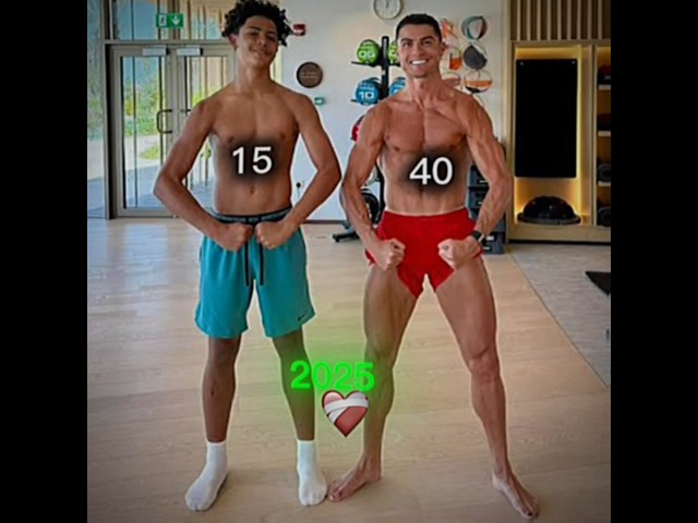 Ronaldo x Ronaldo jr ❤️‍🔥 #soccerplayer #edit #fypシ゚viral #fyp #viral [10m+]