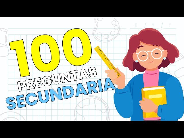 100 High School Questions with Multiple Choice 🎒😌 - Would you pass high school? ✏️