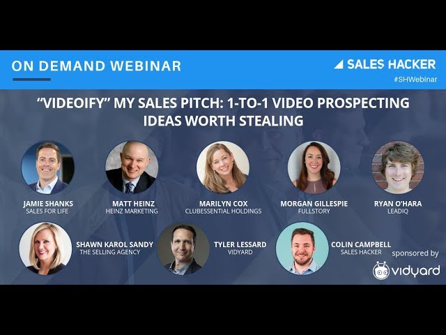 “Videoify” My Sales Pitch: 1-to-1 Video Prospecting Ideas Worth Stealing