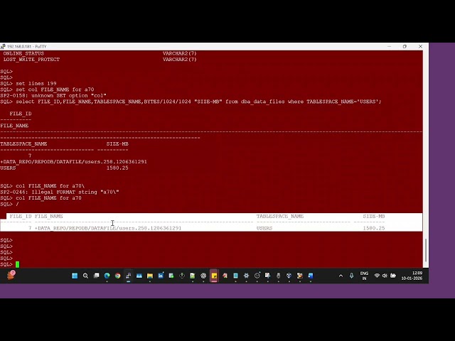 How to Add Datafile in Oracle database with ASM