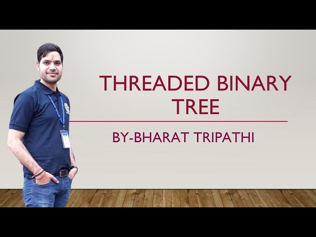 Threaded binary tree