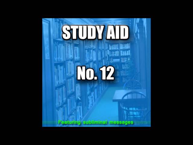 StudyRoom (Study Aid 12) | GET WORK DONE QUICKLY & EFFICIENTLY! | Study Focus & Concentration