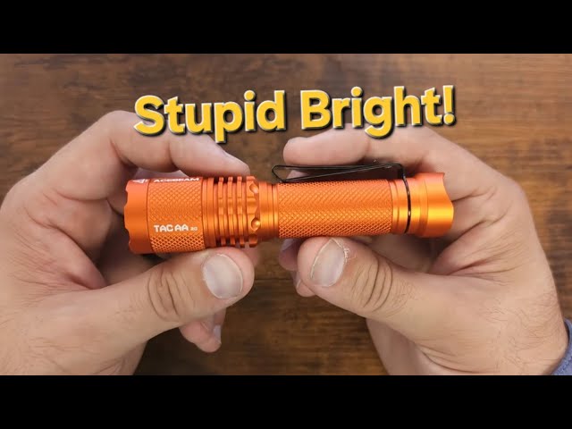 My Favorite Budget Flashlight of 2025 (Acebeam Tac AA 2.0)