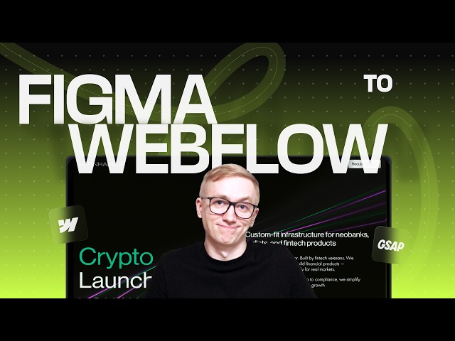 Figma to Webflow | Lottie animation | GSAP + WebGL | JavaScript | Finharbor