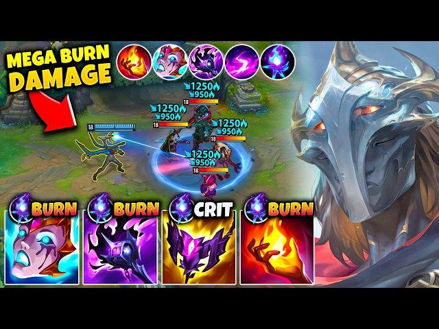 Viktor but I stack 6 burn effects and watch the enemies melt away (INSANE DAMAGE)