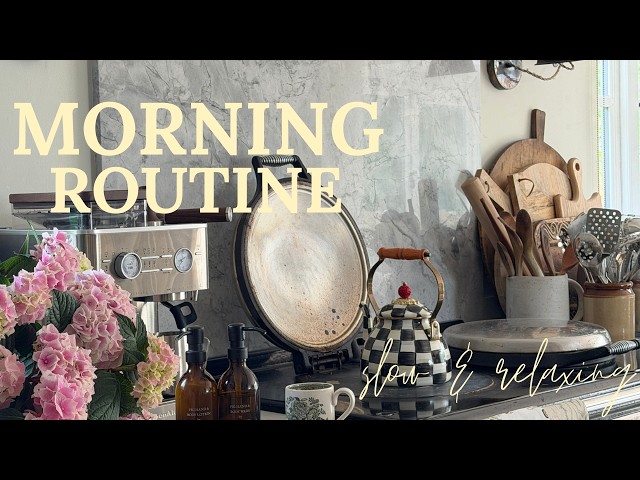 Romanticising the Everyday with a Slow and Silent Morning Routine | Cotswolds