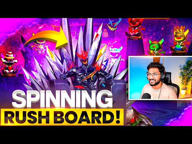 New Rush Board Ring Event In Free Fire 😎 I Lost All My Diamonds 😭 - FreeFireTelugu - MBG ARMY