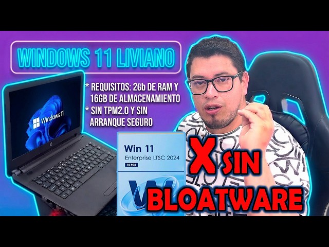 The BEST Windows 11 for Old PCs or Laptops! How to Install Windows 11 IoT Enterprise LTSC 2024