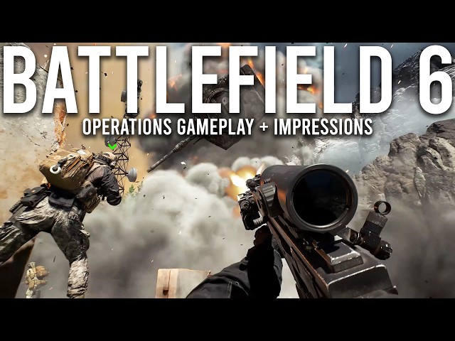 Battlefield 6 Operations NEW Gameplay and Impressions...