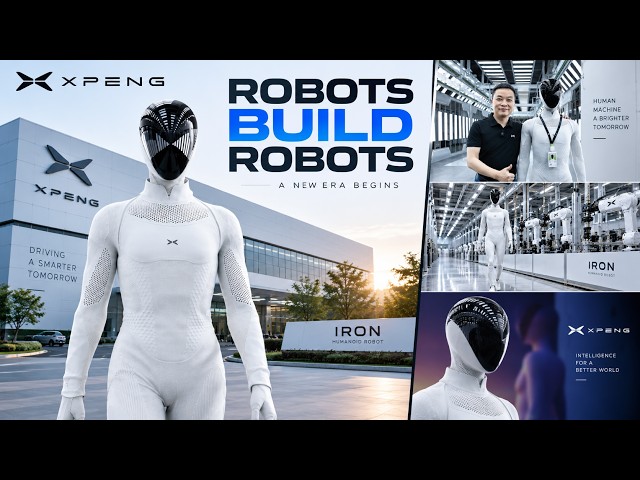 XPENG Just Opened a Factory Where Robots Build Robots