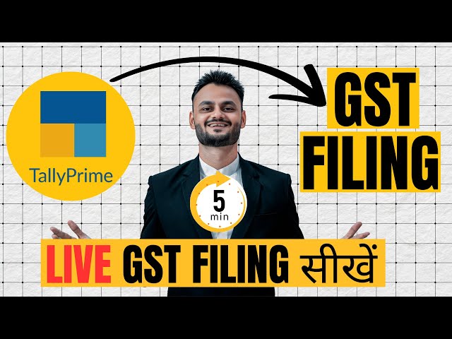 Live GST Return Filing in Tally