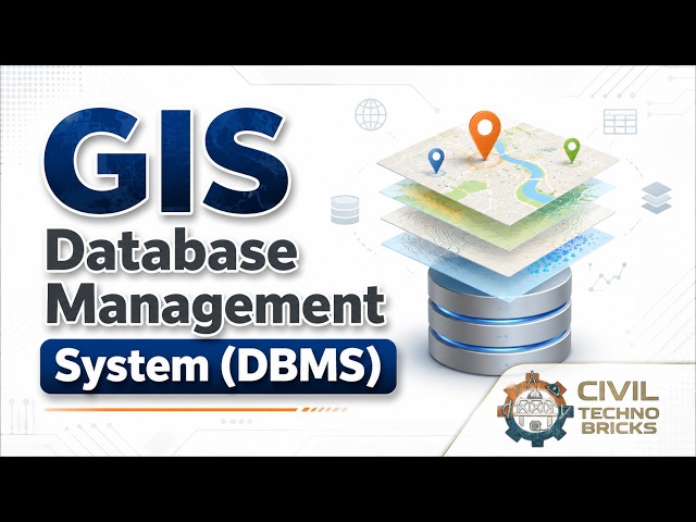 GIS Database Management System (DBMS) | Spatial vs Attribute, RDBMS & SQL | Geomatics