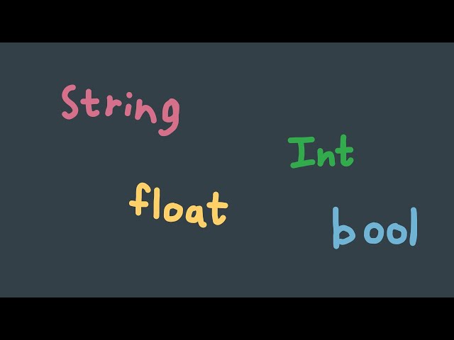 The Basics - EP1: Basic Python Data Types