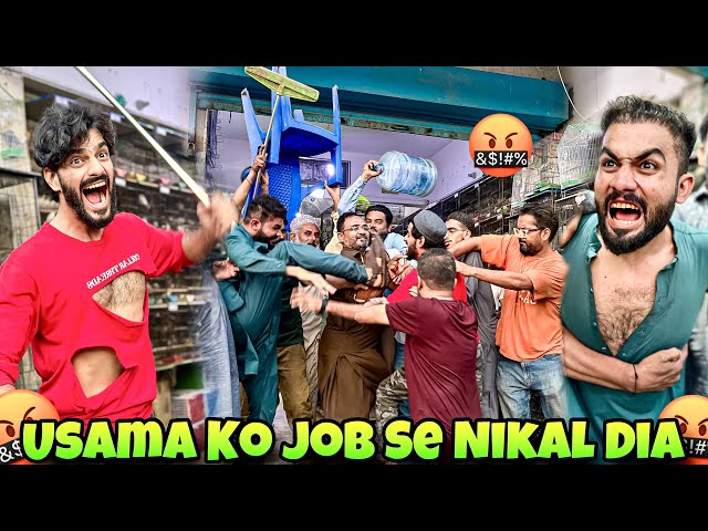 USAMA KO CHANNEL SE NIKAAL DIA🤬 | PHADDA HOGAYA | MISHKAT KHAN