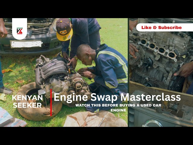 Expert Mechanics Show You How To Repair Car Engines Easily | Nissan AD engine replacement