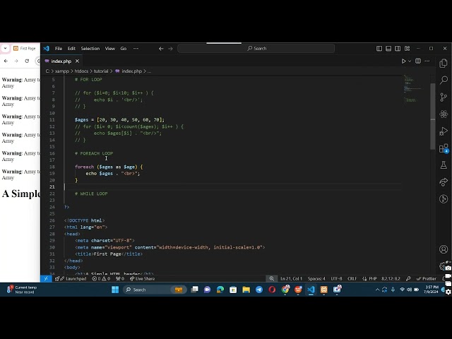 Mastering Loops in PHP: A Comprehensive Guide for Beginners