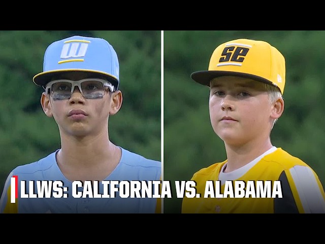 ELIMINATION GAME ⚾️ California vs. Alabama | Full Game Highlights | Little League World Series