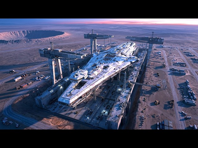 Los extraterrestres abandonaron su nave de guerra obsoleta en la Tierra; la humanidad la convirti...