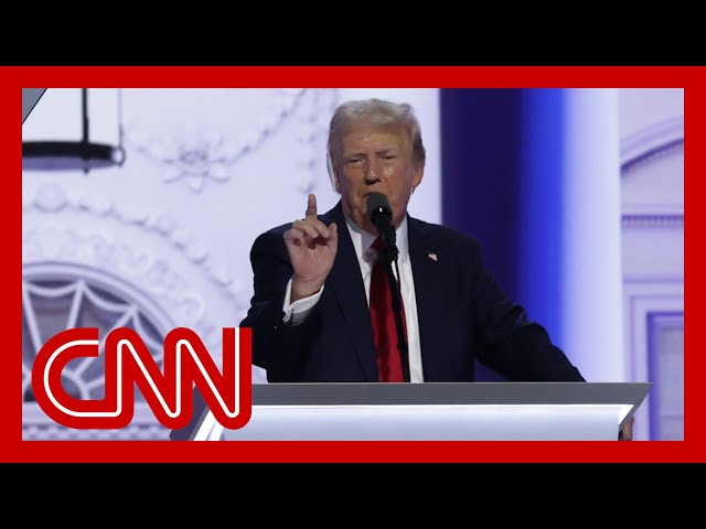 Fact-checker: It was a remarkably dishonest acceptance speech