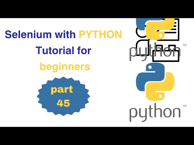 045 What is Explicit Wait in Selenium Python | Web Automation Selenium Python
