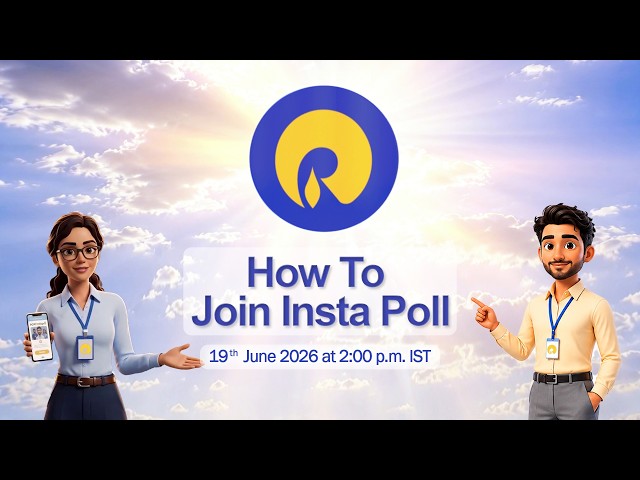 How To Join Insta Poll RIL AGM 2026