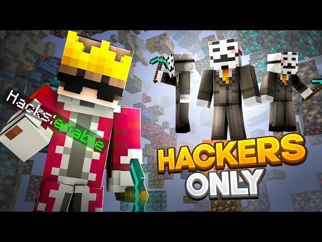Why I DESTROYED a HACKERS ONLY Minecraft smp...
