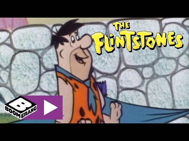 The Flintstones | Fred's Trampoline | Boomerang UK 🇬🇧
