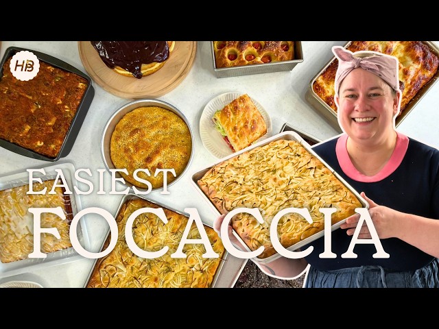 How to Make Perfect Focaccia at Home & 8 Amazing Flavors | Happy Baking with Erin Jeanne McDowell