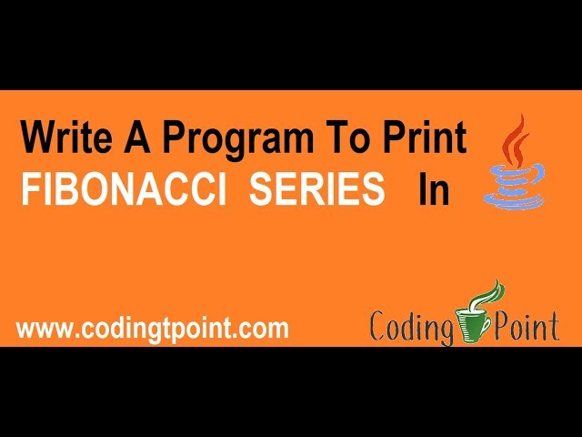 Java Programming - Fibonacci Series