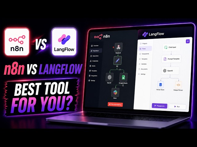 n8n vs LangFlow (2026) | Which Tool Is Right for You?