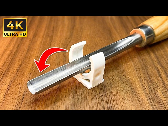 Easy Way To Sharpen A Gouge Chisels To Razor Sharp Edge In Just 2 Minutes Like A Pro