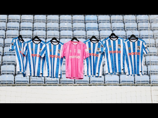 Coventry City FC unveil limited-edition ‘All-Pink’ shirt in aid of Breast Cancer awareness