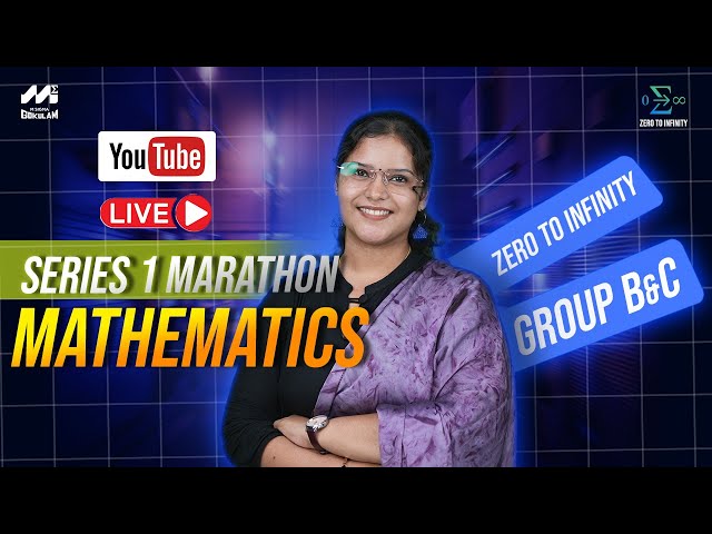 Maths | Semester 3 | KTU | B.Tech | 2024 Scheme | Group B&C | Series Marathon | Live Class