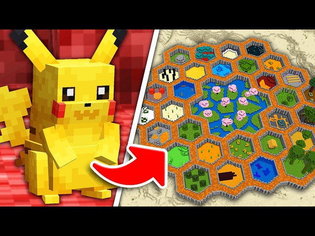 I Built a Zoo for EVERY POKÉMON in Minecraft