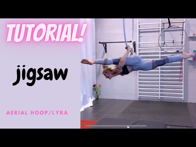 How to do the Jigsaw on aerial hoop/Lyra tutorial