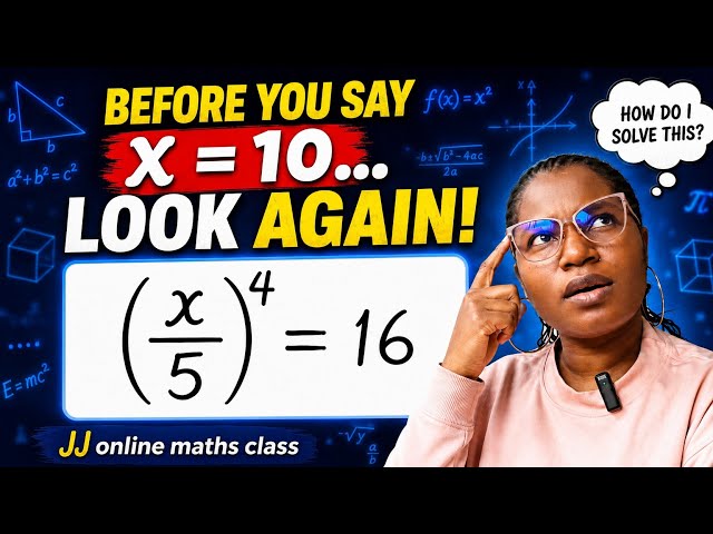 This exponential math question has a trap! Can you find It?