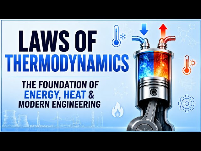 Laws of Thermodynamics | The Foundation of Energy, Heat & Modern Engineering | Uplatz