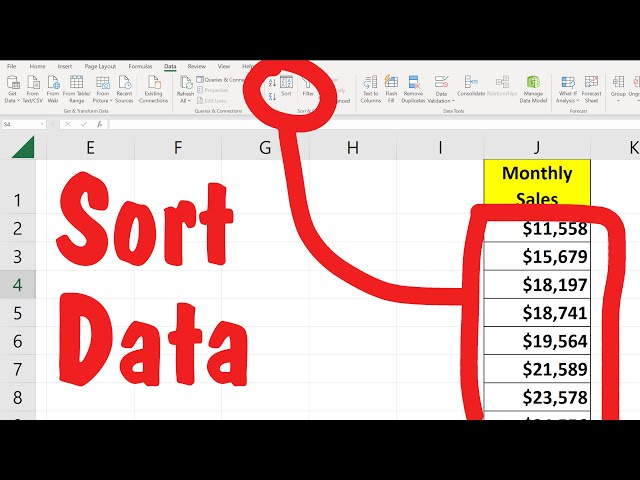 How to Use the Sort Function in Excel in 2023