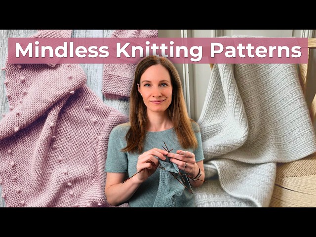 The Best Knitting Projects to Quiet a Busy Mind
