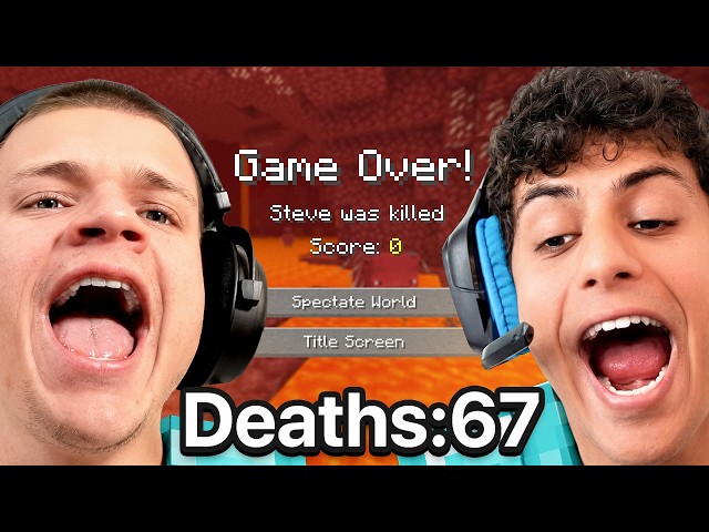 Every Time We Died Playing Hardcore Minecraft..